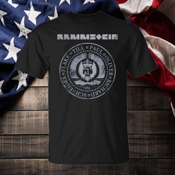 Rammstein T-Shirt ”EST. 1994” vintageblue